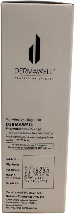 DERMAWELL Crafted By Experts Gentle Face Cleanser For All Skin Types (Pack Of 1, 100ml)