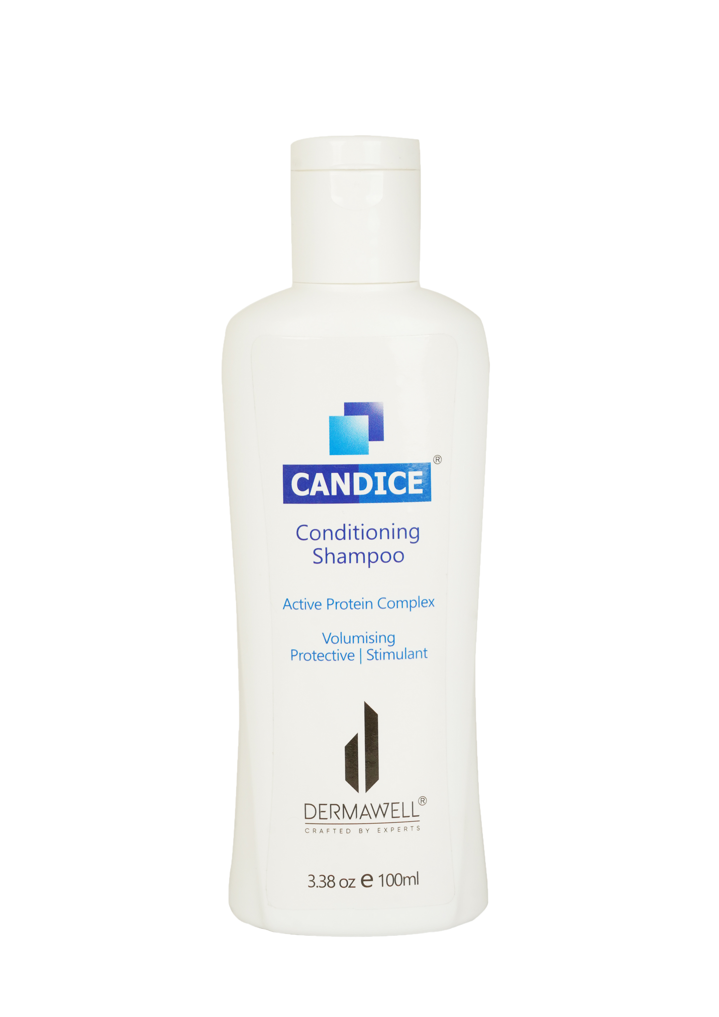 DERMAWELL Crafted By Experts Candice Conditioning Shampoo | Active Protein Complex | Volumising Protective | Stimulant | Protects Hair | For Unisex (Pack Of 1, 100ml)