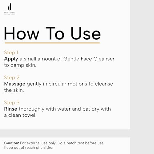 DERMAWELL Crafted By Experts Gentle Face Cleanser For All Skin Types (Pack Of 1, 100ml)