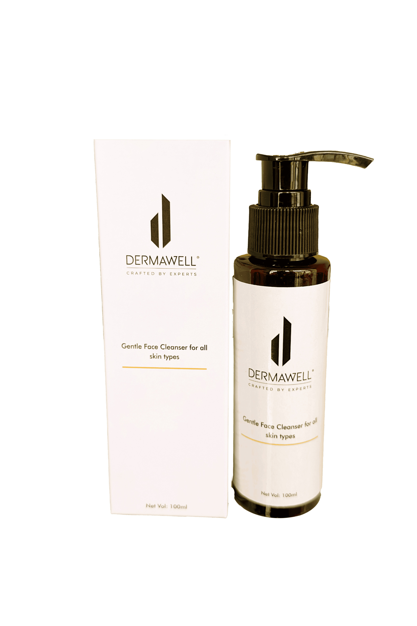 DERMAWELL Crafted By Experts Gentle Face Cleanser For All Skin Types (Pack Of 1, 100ml)